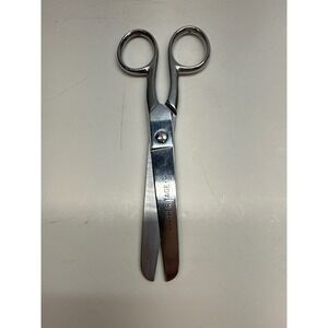 USA Heritage 446 Safety Shears Blunt Tip Stainless Steel Scissors Silver
